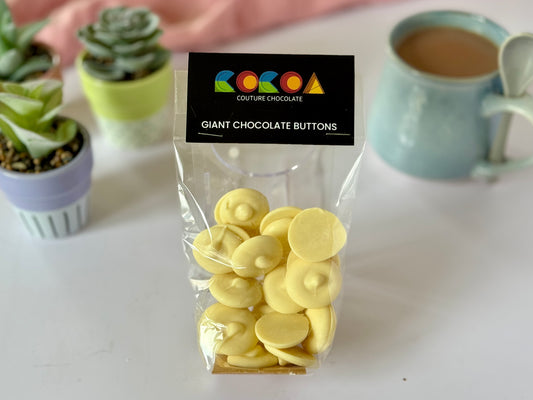 White Chocolate Giant Buttons
